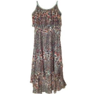 High-Low floral dress